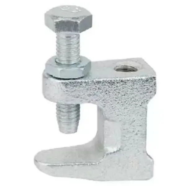 Boite de 50 - Pince de fixation rapide pour poutre - Zingué