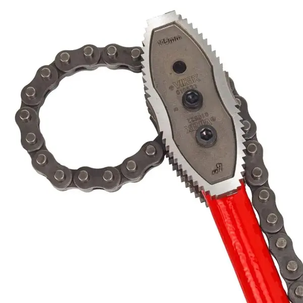 Serre tube à chaine 4'' mors réversible Virax