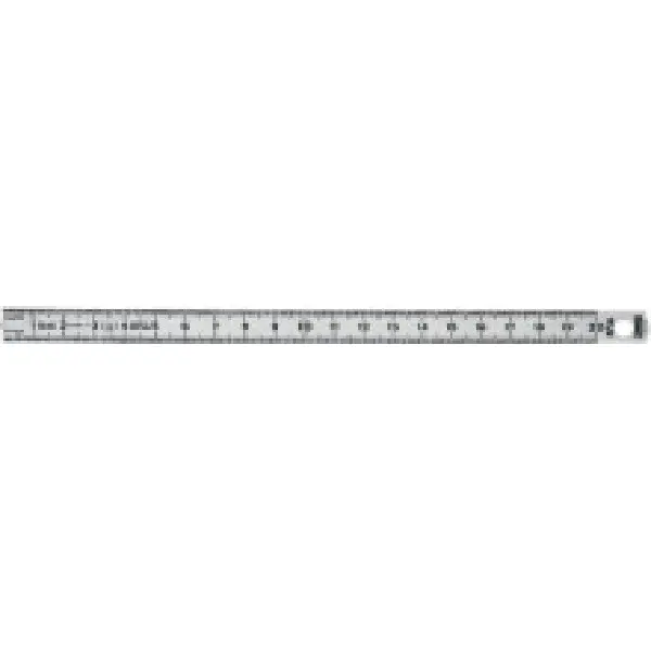 Réglet inox 1/2 rigide 25 x 500 mm - STANLEY
