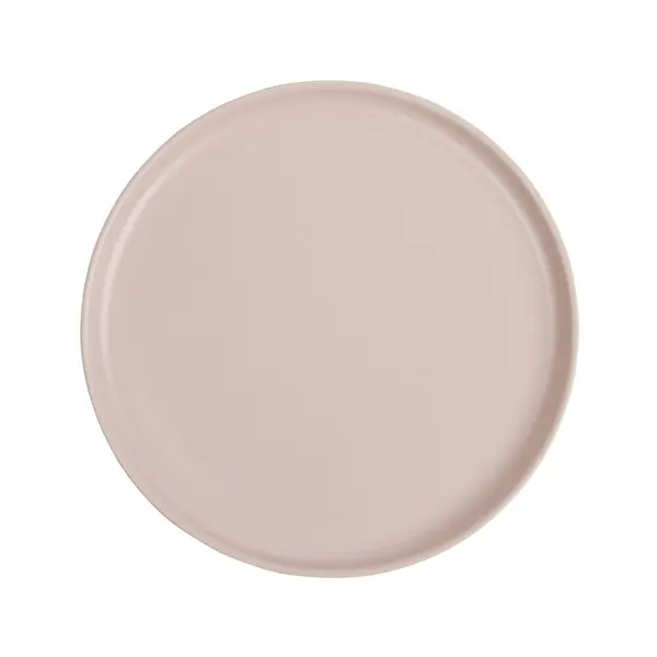 Assiette à dessert ronde Nordic porcelaine rose Ø22cm
