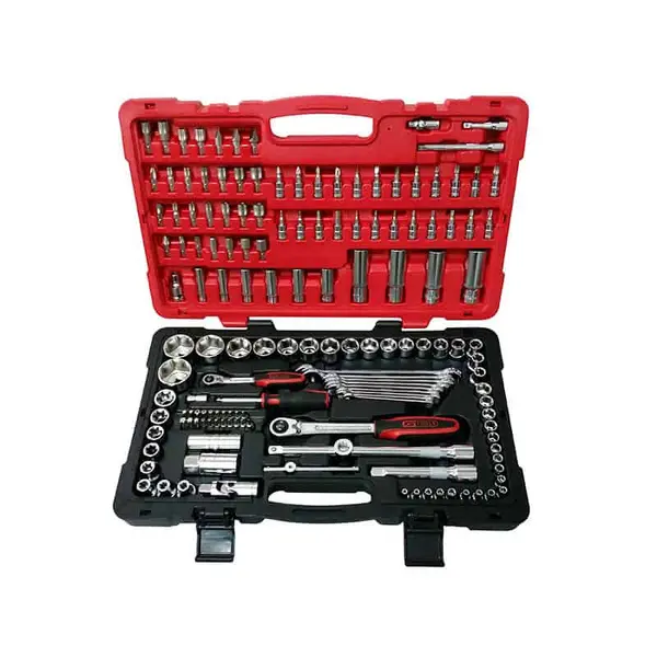 KS TOOLS Coffret douilles et accessoires ULTIMATE 1/2"-1/4", 120 - 922.0751