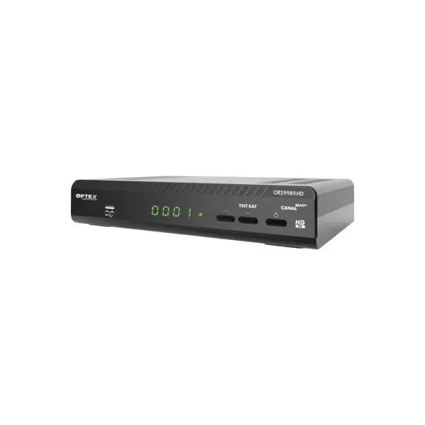 Décodeur satellite TNT SAT HD "OPTEX"