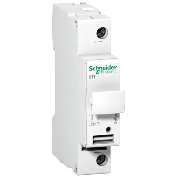 A9N15636 Sectionneur porte fusible Schneider 25A - 1P - pour fusibles 10x38mm - Schneider Acti9 STI