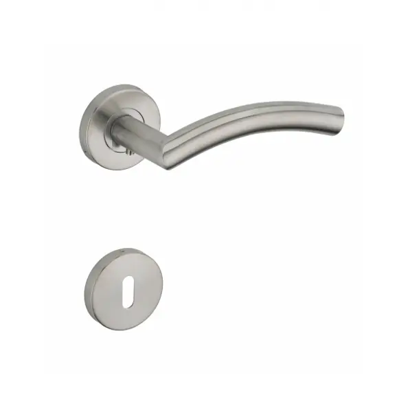 Paire de béquilles pour porte, carré 7mm, inox - THIRARD