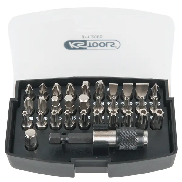 Jeu de 32 embouts de vissage 1/4''