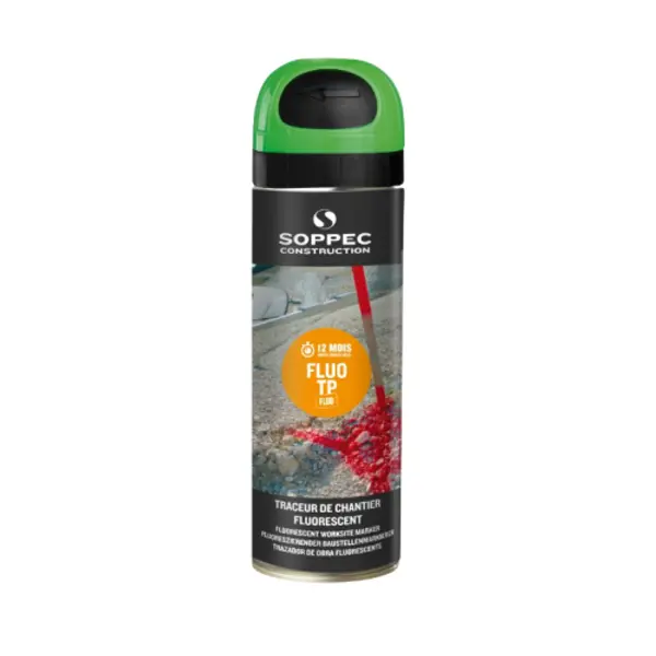Traceur de chantier Fluo TP VERT SOPPEC