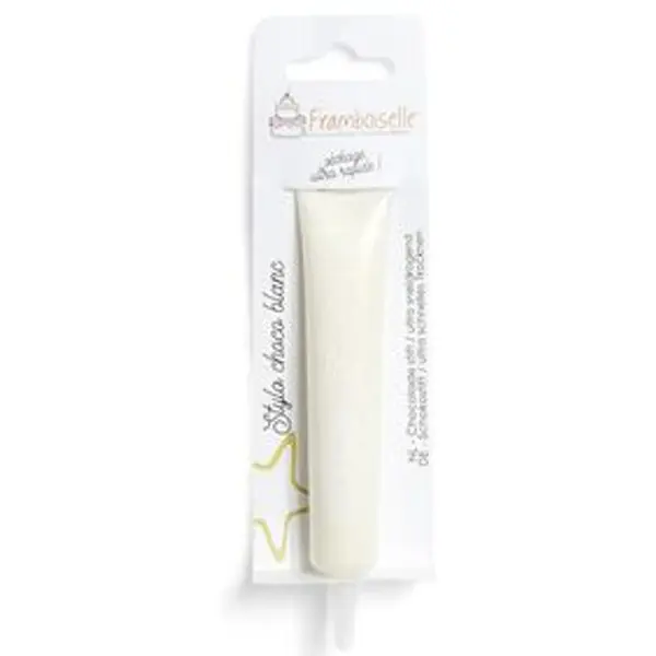 Stylo à pâtisserie choco blanc Framboiselle 25g