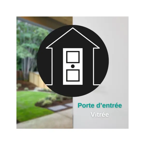Verrou double entrée Design 5 pour porte d'entrée, cylindre 40mm, acier, 3 clés, bronze - THIRARD