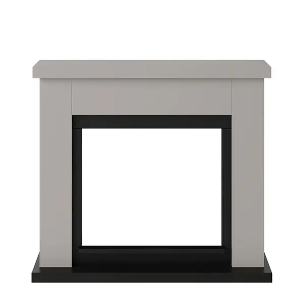 Habillage de cheminée pour Powerflame modèle Frode - Beige clair - TAGU