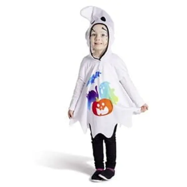 Déguisement enfant Halloween fantôme cape 3/4ans
