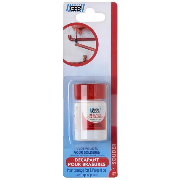 Décapant pour brasure, 30 g, GEB - GEB