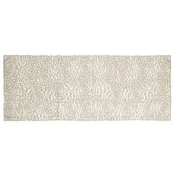 Chemin de table Noël PVC doré