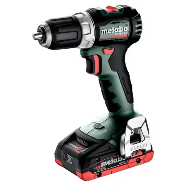 Perceuse visseuse 18 V BS 18 L BL - 2x4Ah - 28Nm - Coffret metaBOX - batterie incluse - Metabo