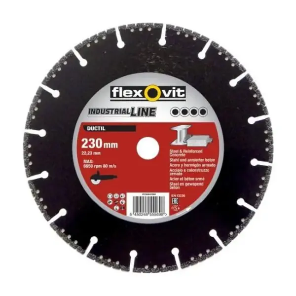 Disque Diamant Multi-usage Ductil 125mm Flexovit