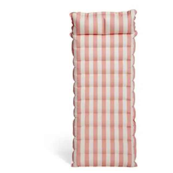 Matelas gonflable toucher doux effet peau de pêche bleu ou rose 168x66xH17cm