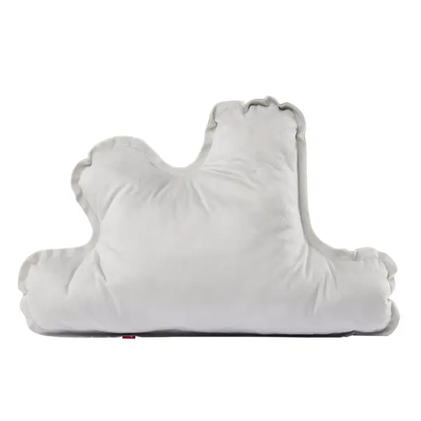 Coussin nuage et pompon 30x30cm