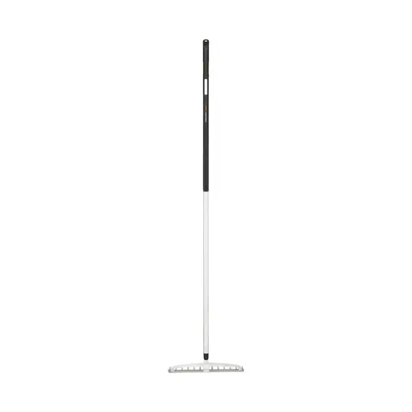 Rateau à dents courbes Xact - 14 dents manche aluminium - tête en acier - FISKARS