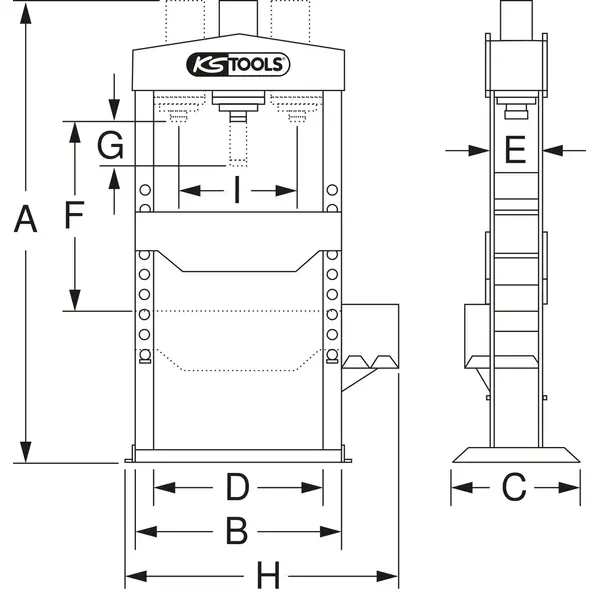Presses hydrauliques motorisées