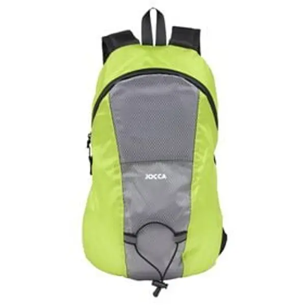 Sac à dos signalétique LED vert et gris