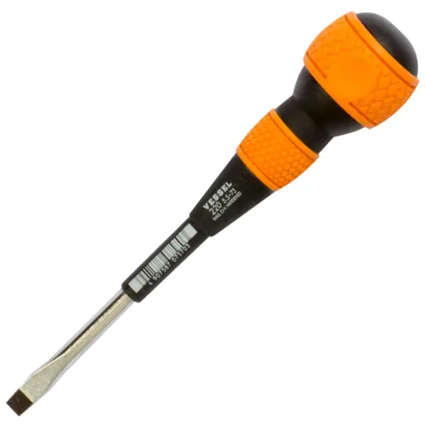 Tournevis Ball Grip Pour Vis A Fente 8X150Mm Vessel