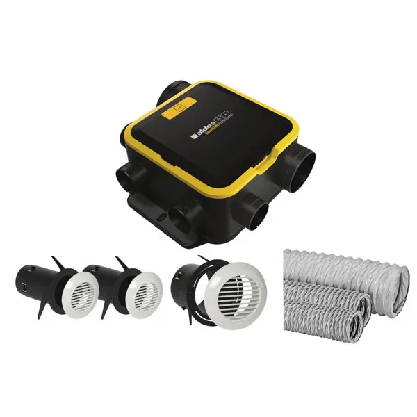Kit complet VMC autoréglable + bouches + gaines