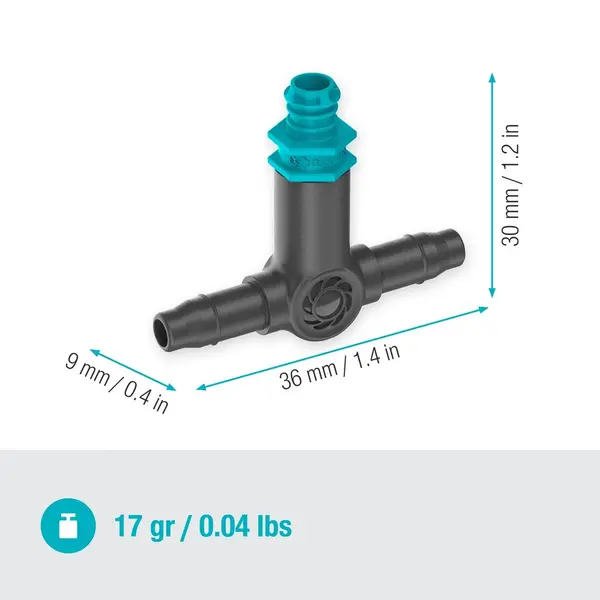 Goutteurs en ligne auto-régulant 2 l/h - Boîte de 10 pièces - GARDENA