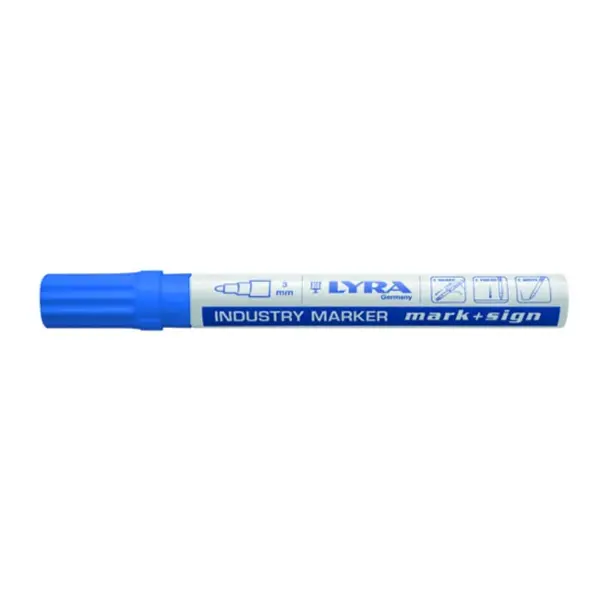 Marqueur Industry Marker Bleu Lyra