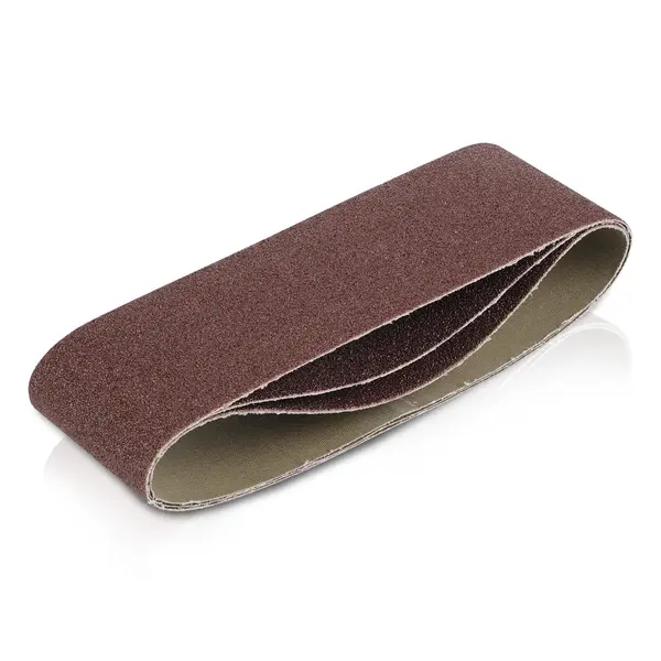 Lot de 3 bandes de ponçage - grain 120 - 75 x 508 mm - Kreator