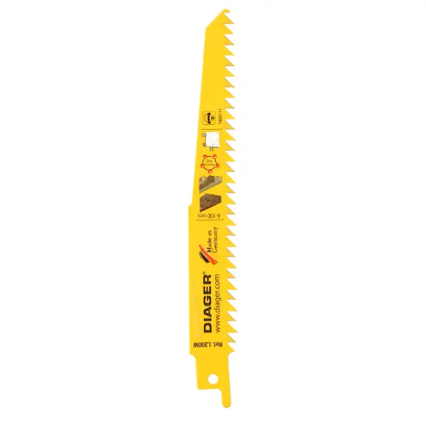 Lames scie sabre spéciales plâtre - L200W