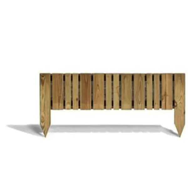 Bordure de jardin en pin 100x46cm