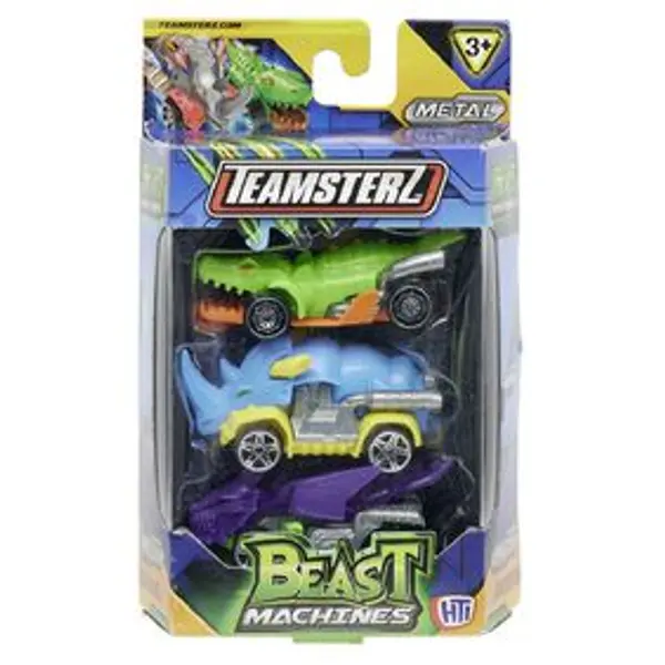 Voiture métal Teamsterz x3 (6 modèles)