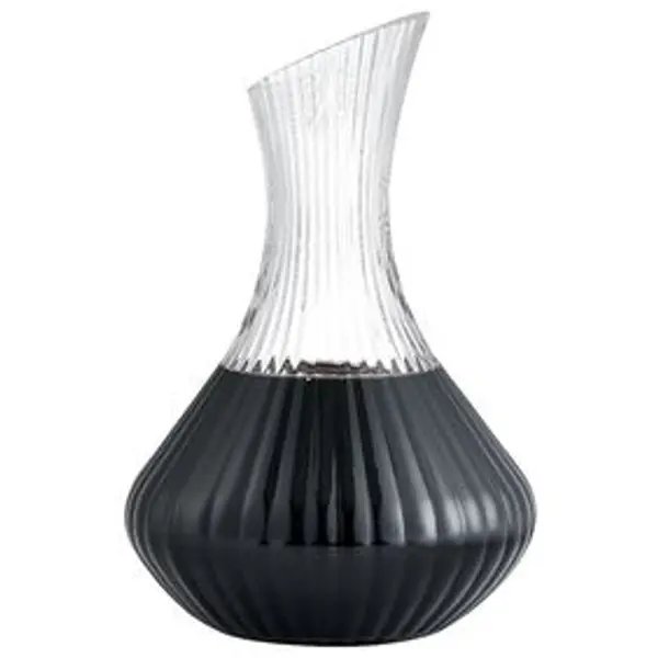 Carafe à décanter 1,5L strie en relief verre transparent