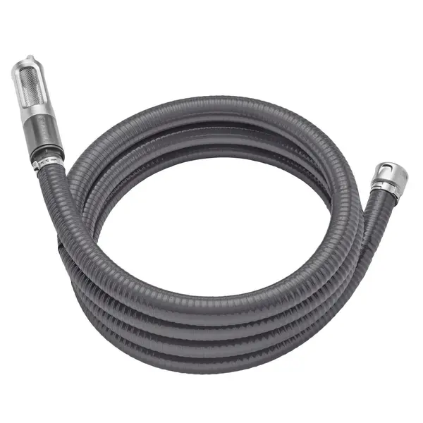 Kit tuyau d’aspiration 4 m 25 mm (1”) avec filtre inox et clapet anti-retour - Raccord G1” - GARDENA
