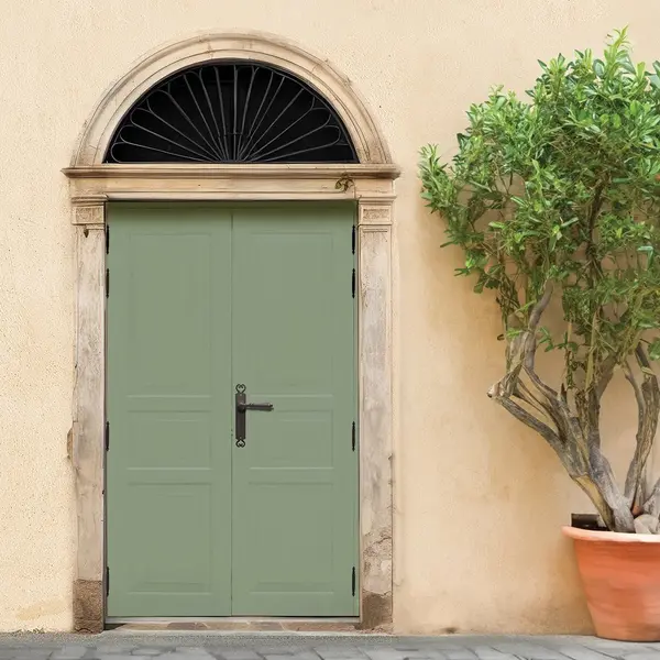 Peinture exterieure bois, aluminium, pvc . SYNTILOR vert provence satine 0.5l - SYNTILOR