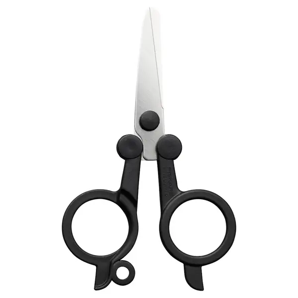 Ciseaux de voyage pliables - ReNew ambidextres - découpe compacte et sécurisée - FISKARS