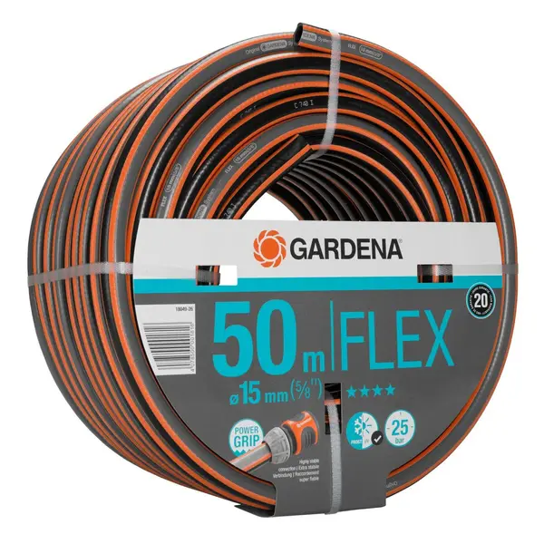 Tuyau d'arrosage Flex Ø 15 mm - 50 m - GARDENA