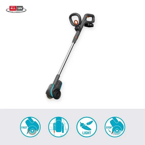 Nettoyeur de joints EasyWeed 18V / P4A sans batterie - GARDENA