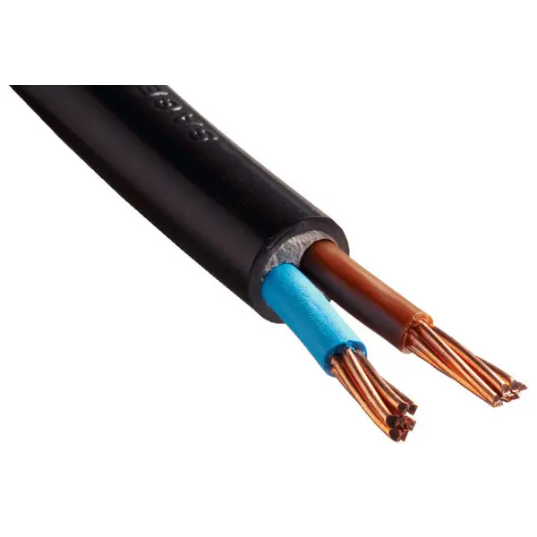 Câble électrique R2V 2 x 16 mm² noir - Vendu au mètre