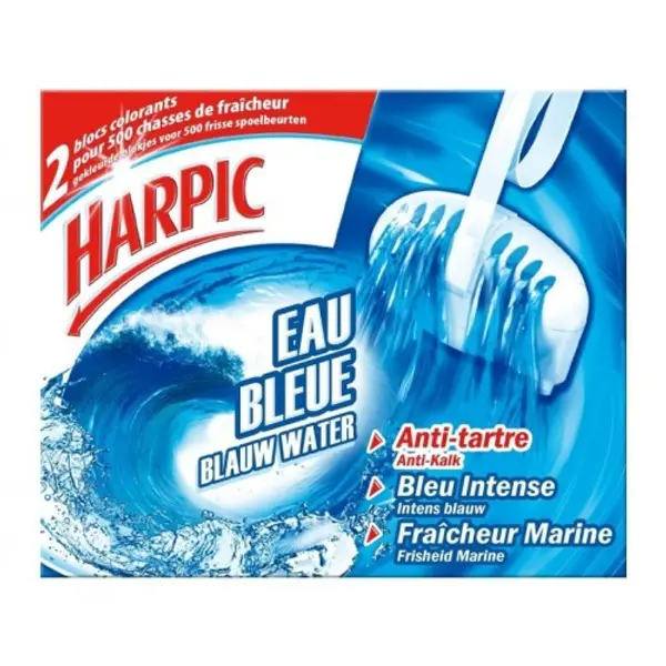 Blocs Wc Anti-Tartre Eau Bleue HARPIC