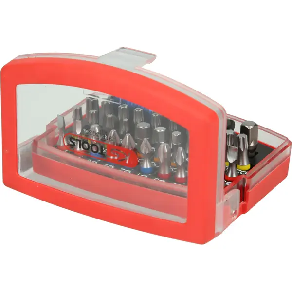 Jeu d'embouts de vissage à code couleur TORSIONpower® 1/4'' 32 pcs