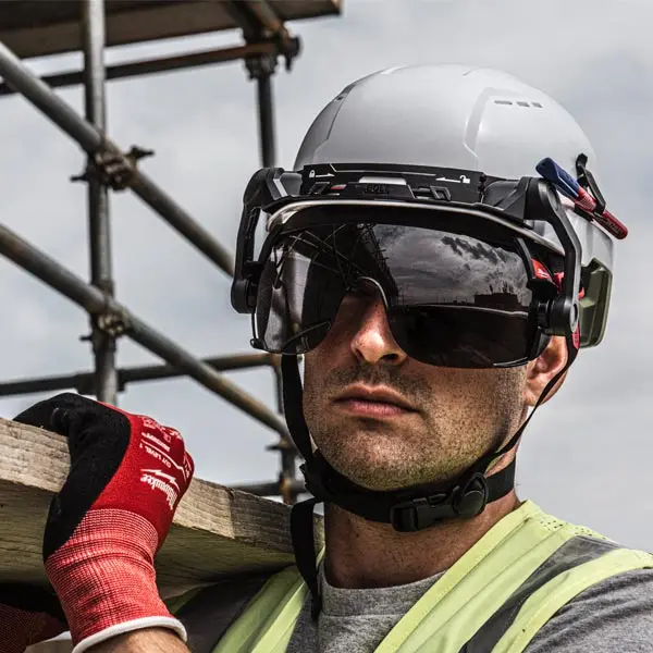 Sur Lunette Tintée Casque de Chantier Bolt 100-200 Milwaukee