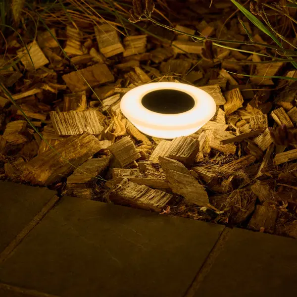 Spot solaire LED à piquer blanc 3000 K IP44