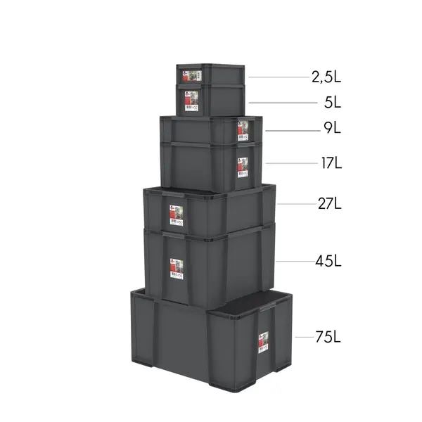 Bac master box 38 x 29 x 11.6 SUNDIS 9L - SUNDIS