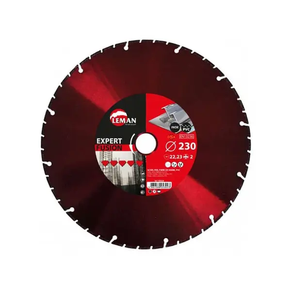 LEMAN Disque diamant brasé 125mm - 950125