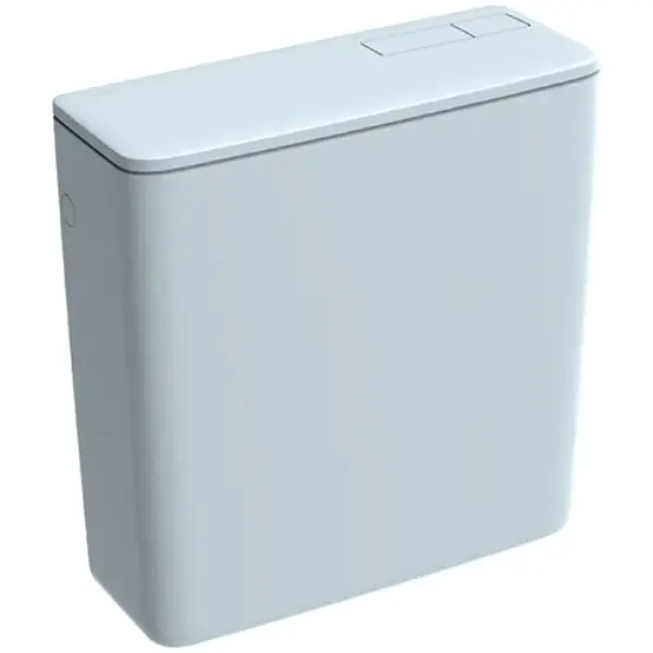 Réservoir WC AP128 rincage double touche - alimentation latérale