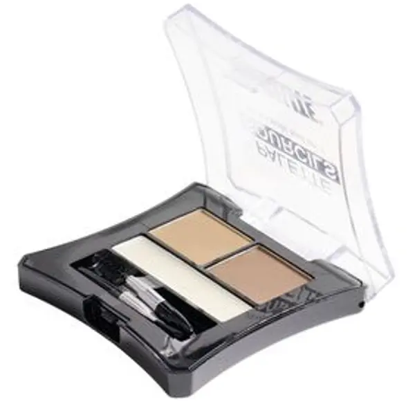 Palette maquillage sourcils N°1 blond/brun