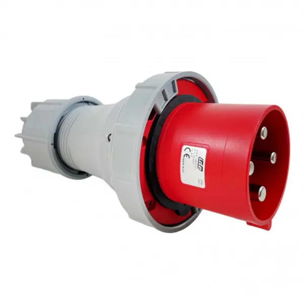 Prise hypra triphasé 125A 3P+T - Étanche IP67 - IDE