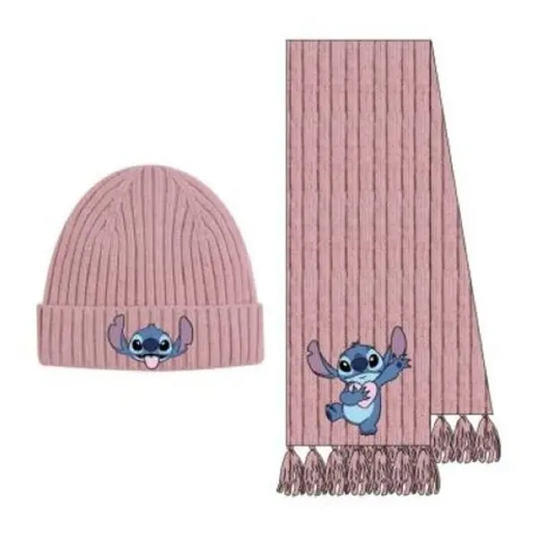 Stitch Bufanda + Gorro 10286