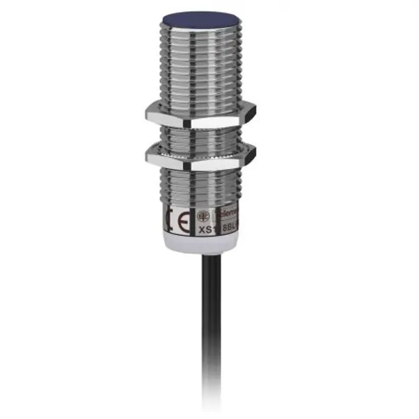 XS118BLPAL5 Schneider Capteur Inductif cylindrique M18 12 à 24VDC PNP NO 3 fils Noyable Cable 5m Telemecanique