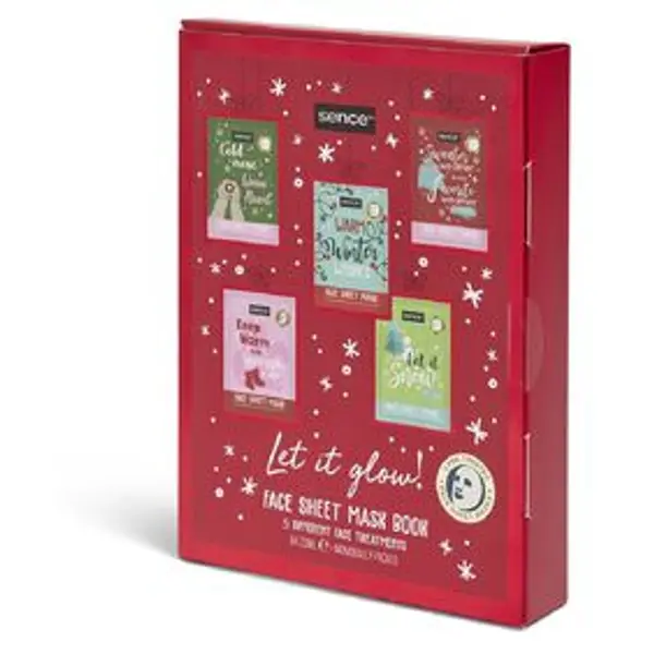 Coffret cadeau 5 masques visage Sence 23ml - Let it Glow